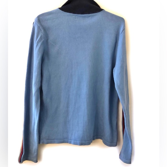 Tommy Hilfiger womens teens blue sweater, Large - Picture 3 of 5